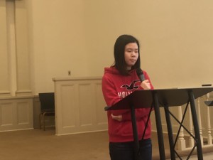 Ivy Cao's baptism testimony 